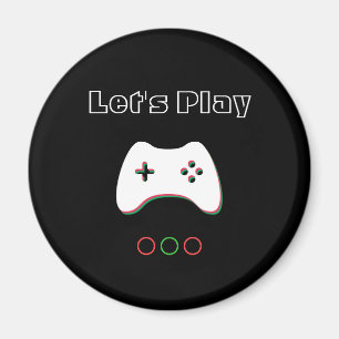 Íman O controlador do jogo de vídeo, deixou-nos jogar,