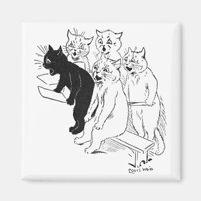 Íman O Coro do Gato (Frente)
