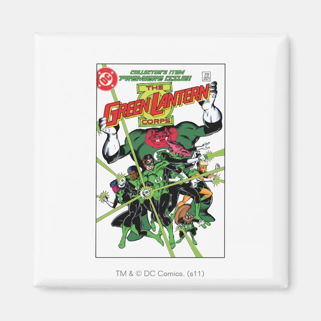 Íman O Corpo dos Lanternas Verdes (Frente)