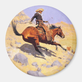 Íman O Cowboy (por Frederic Remington)