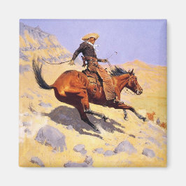 Íman O Cowboy (por Frederic Remington)