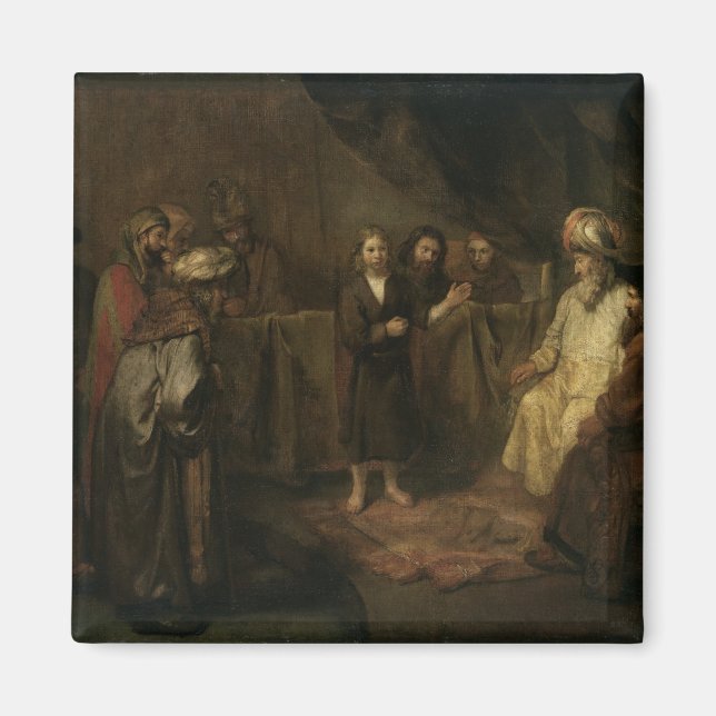 Íman O Cristo da Criança no Templo (Frente)