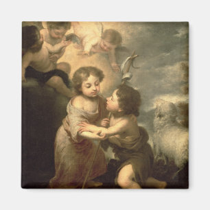Íman O cristo e o John The Baptist das crianças