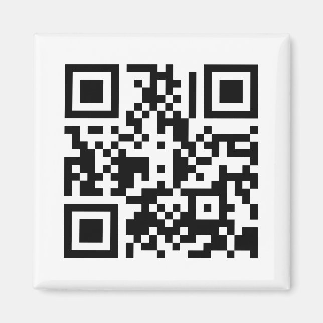 Íman O Cubo QR | IMÃ DE GELADEIRA (Frente)