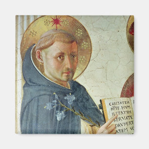 Íman O delle Ombre de Madonna, detalhe de St Dominic