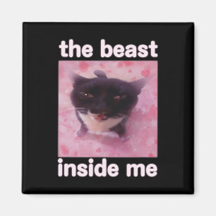 Íman O Dentro da Besta Me Engraçado Meme Gift Para Home
