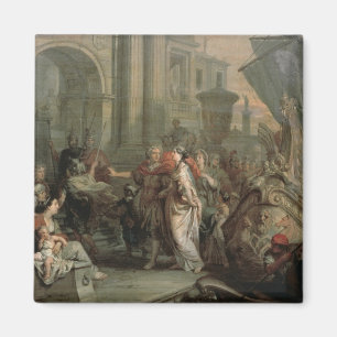 Íman O desembarque de Cleopatra na parte posterioa do