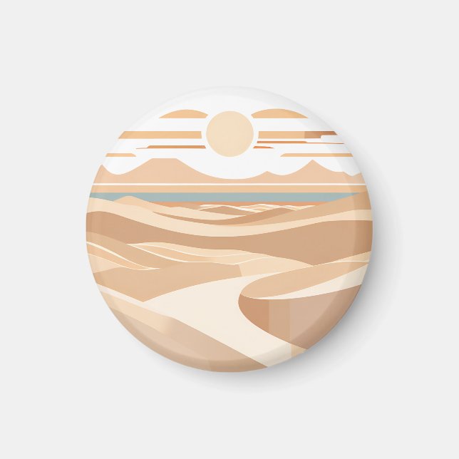 Íman O Deserto Geométrico (Frente)