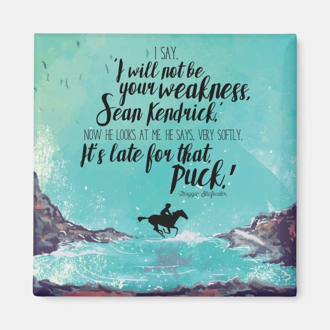 Íman O design Scorpio Races (Frente)