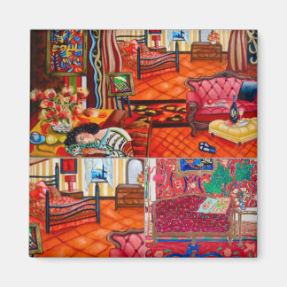 Íman O design único e colorido da pintura de Matisse