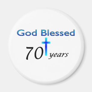 Íman O deus abençoou 70 anos de presente de aniversár