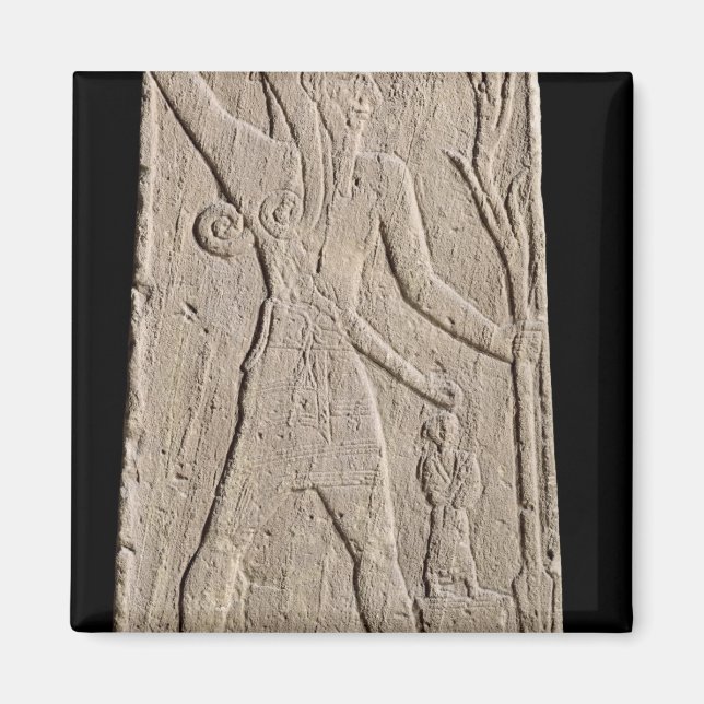 Íman O deus da tempestade Baal com um raio (Frente)