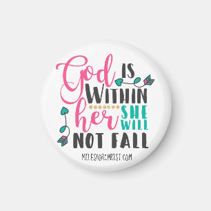 Íman O DEUS do 46:5 do salmo ESTÁ DENTRO dELA que NÃO