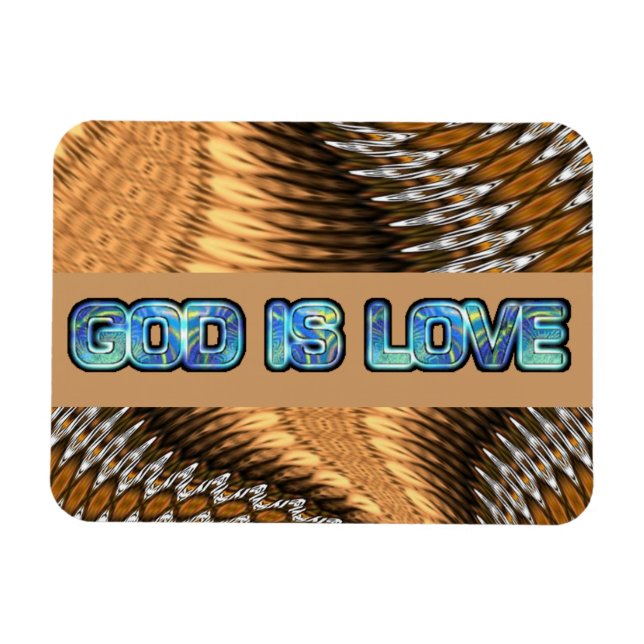 Íman O deus é amor (Horizontal)