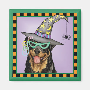 Íman O Dia das Bruxas Rottweiler