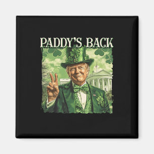Íman O Dia de São Patrício do Paddy, Lucky Trump Shamro