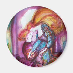 Íman O dia de Valentines romântico de ROMEO E de JULIE