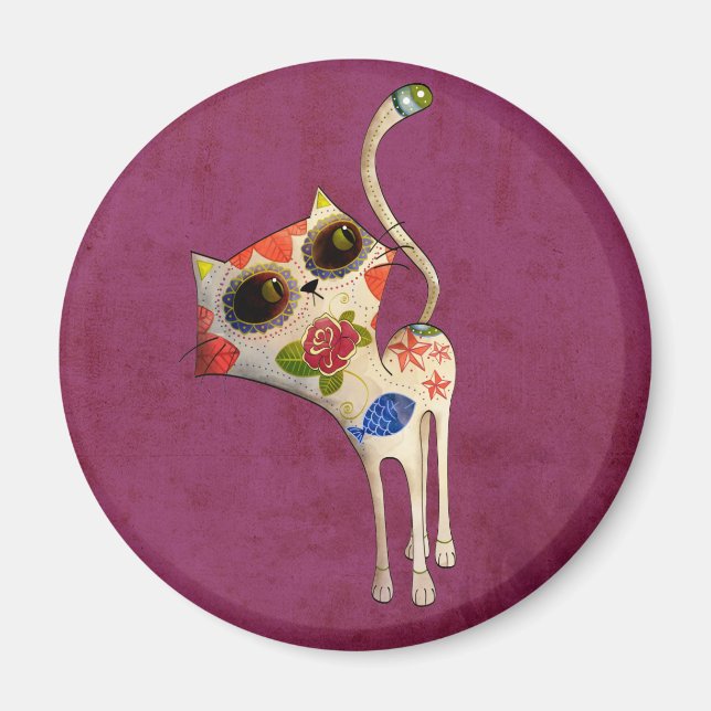 Íman O dia do gato branco morto (Frente)