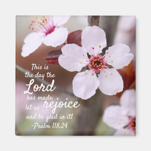 Íman "O Dia Que O Senhor Fez..." Ímã