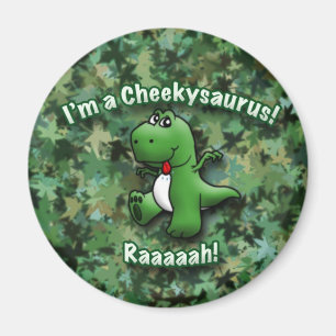 Íman O dinossauro bonito é um Cheekysaurus