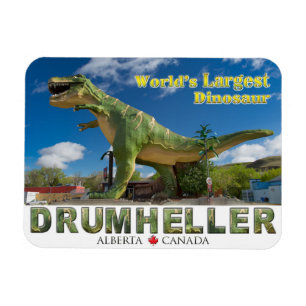 Íman O dinossauro o maior do mundo - imã de geladeira