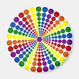 Íman O divertimento mancha o ímã