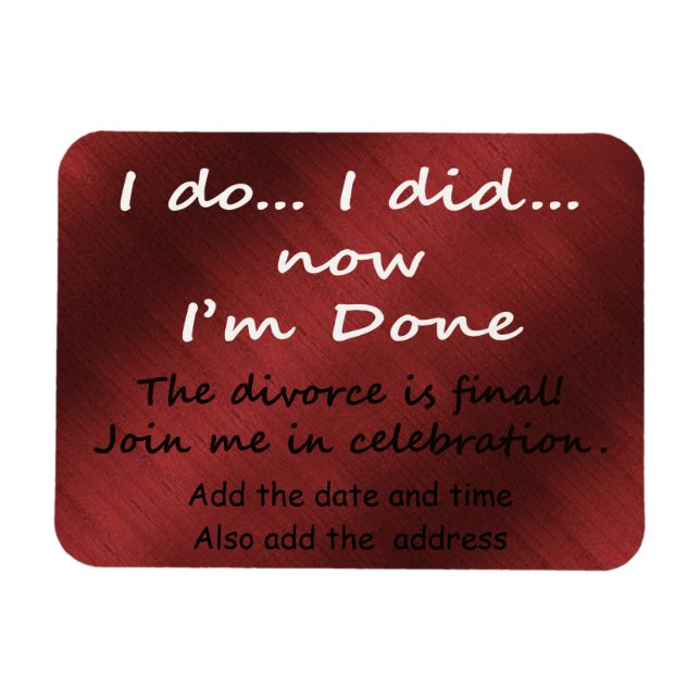 Íman O Divórcio é Final (Horizontal)