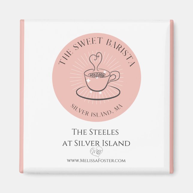 Íman O doce Magnet Barista (Frente)