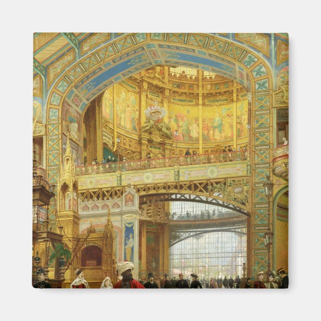 Íman O Domínio Central da Exposição Universal (Frente)