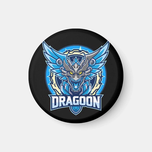 Íman O Dragoon Azure - Edição Patrimônio da Tempestade  (Frente)
