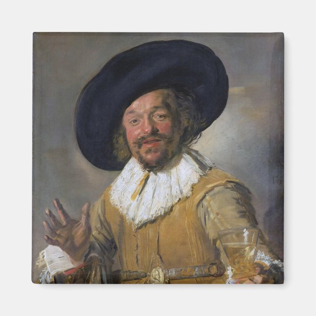 Íman O Drinker Feliz, Frans Hals, 1628-1630 (Frente)
