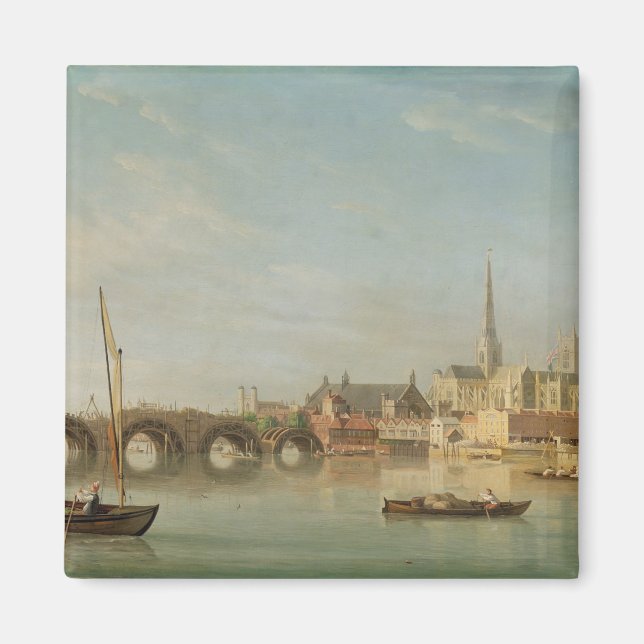 Íman O Edifício da Ponte Westminster com uma imagem (Frente)