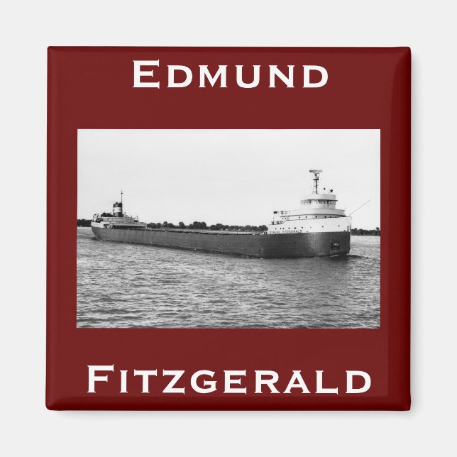 Íman O Edmund Fitzgerald  (Frente)