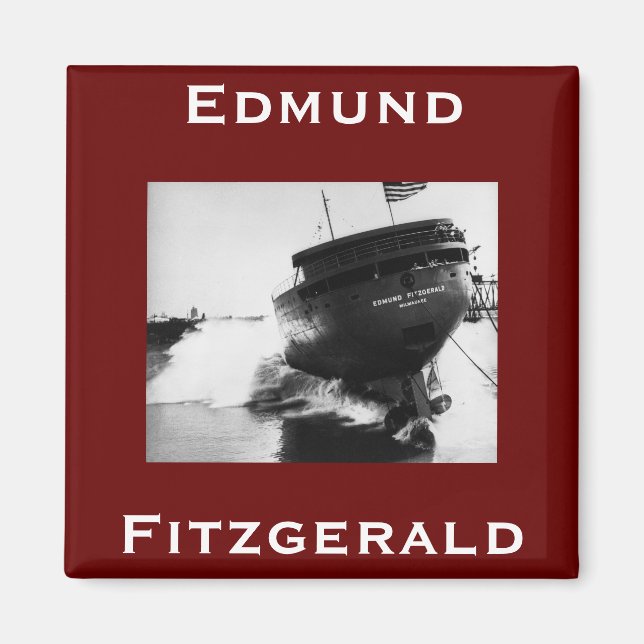 Íman O Edmund Fitzgerald (Frente)