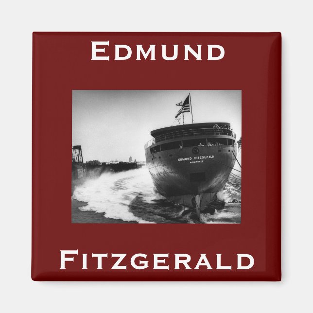 Íman O Edmund Fitzgerald  (Frente)