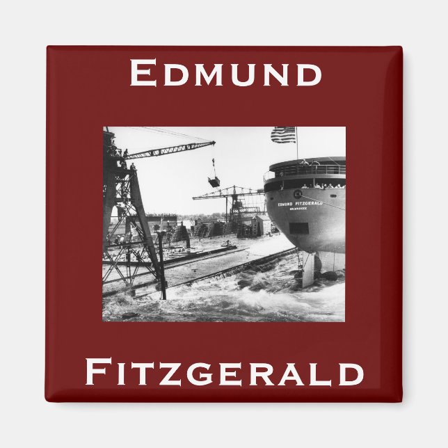 Íman O Edmund Fitzgerald  (Frente)