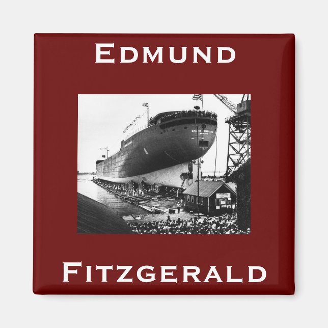 Íman O Edmund Fitzgerald  (Frente)