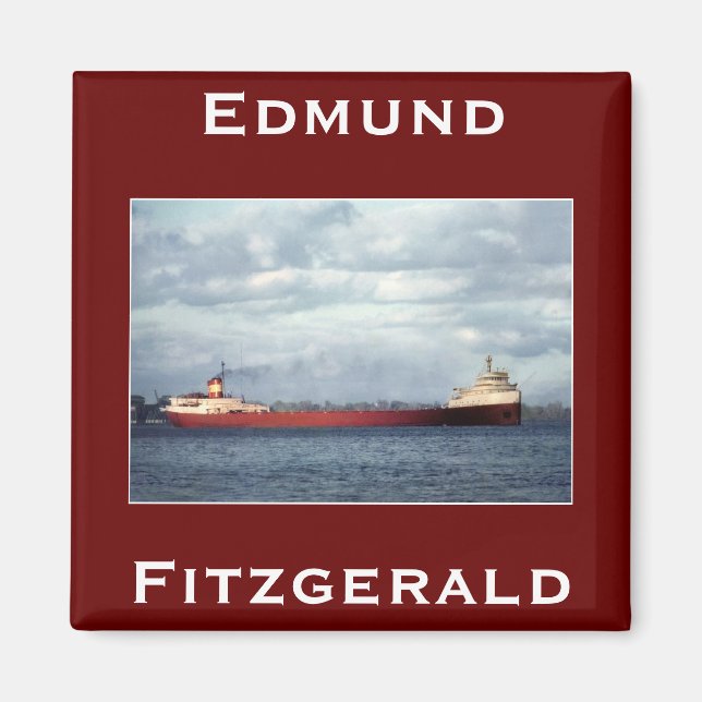 Íman O Edmund Fitzgerald (Frente)