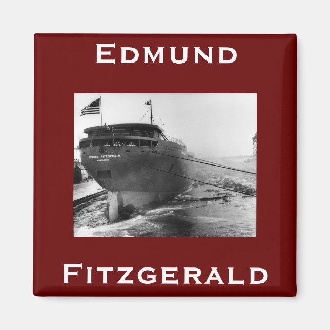 Íman O Edmund Fitzgerald  (Frente)