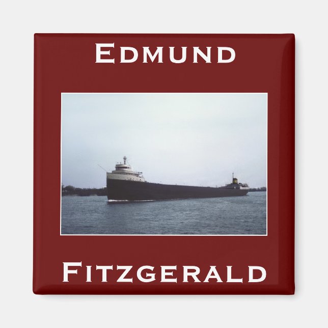 Íman O Edmund Fitzgerald  (Frente)