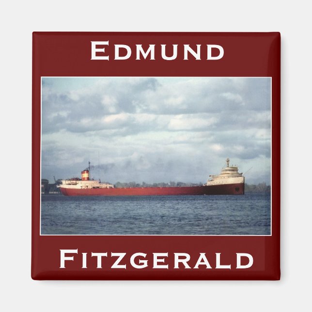 Íman O Edmund Fitzgerald na Rua. (Frente)