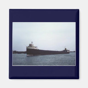 Íman O Edmund Fitzgerald no rio do St. Clair