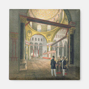 Íman O EL Aksa da mesquita, das "lembranças de