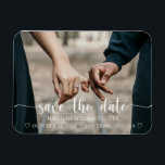 Íman O Elegante Moderno Salva O Magneto De Fotografias<br><div class="desc">Anuncie sua data de casamento e localização com esses modernos imã salve o dia elegantes. Personalize com uma foto e seus detalhes de casamento.</div>