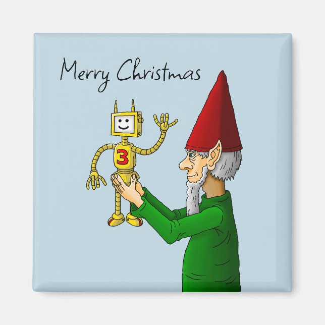 Íman O Elfo da Oficina do Papai Noel (Frente)