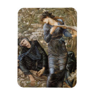 Íman O Enfeitiçamento de Merlin por Vivien (Edward Burn
