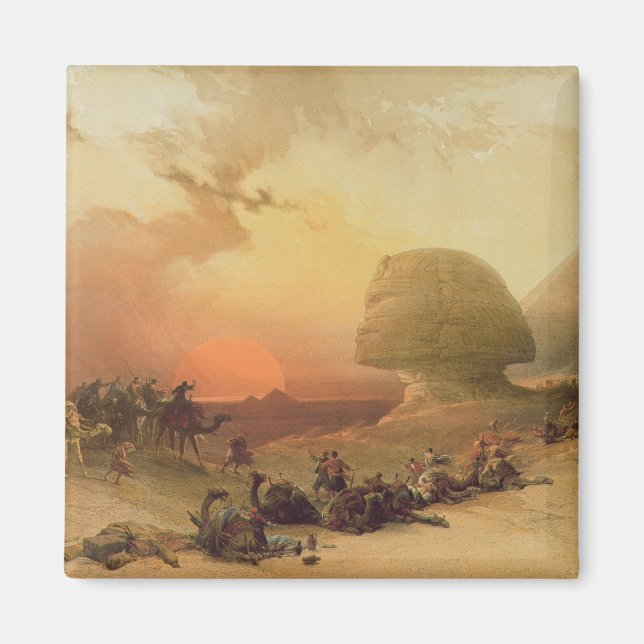 Íman O Esfinge em Giza (Frente)