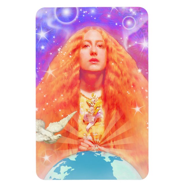 Íman O Espírito Do Magneta Da Paz (Vertical)