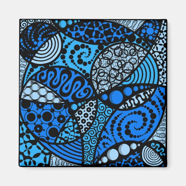 Íman "O Espírito" Magnet Quadrado (Frente)