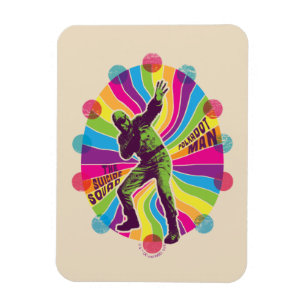 Íman O Esquadrão Suicida Polka-Dot Man Psychedelic